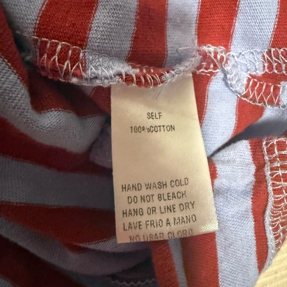 Easel Red and Purple Striped Short Sleeve Tee - Picture 10 of 11